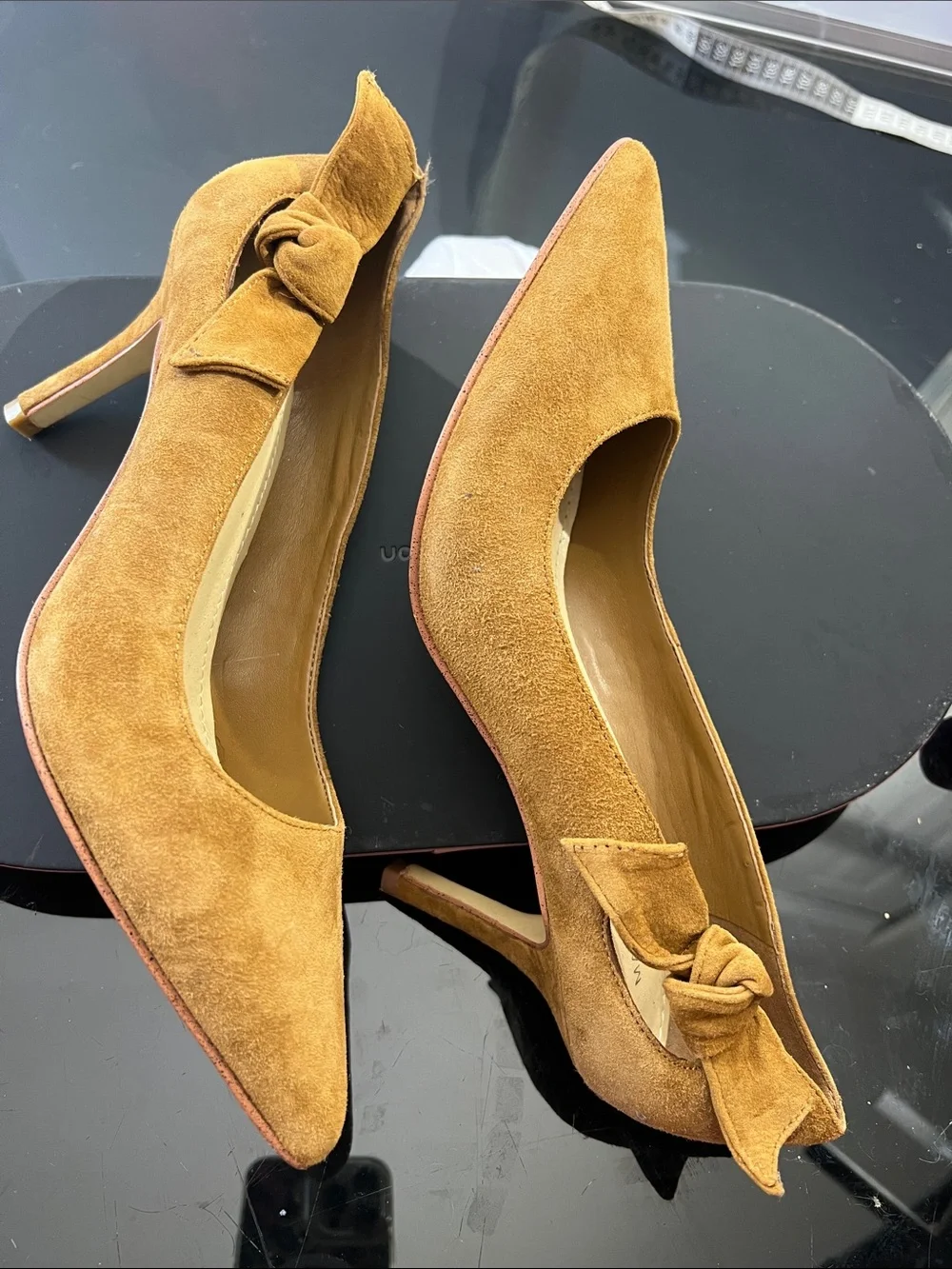 Marc Fisher suede pumps